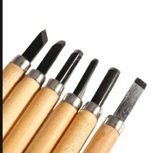 6 Pcs wooden carving tool Set