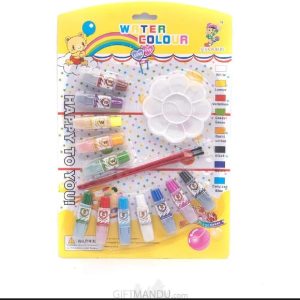 Kids Art and Craft Water Color Set With Accessories Included - G10900