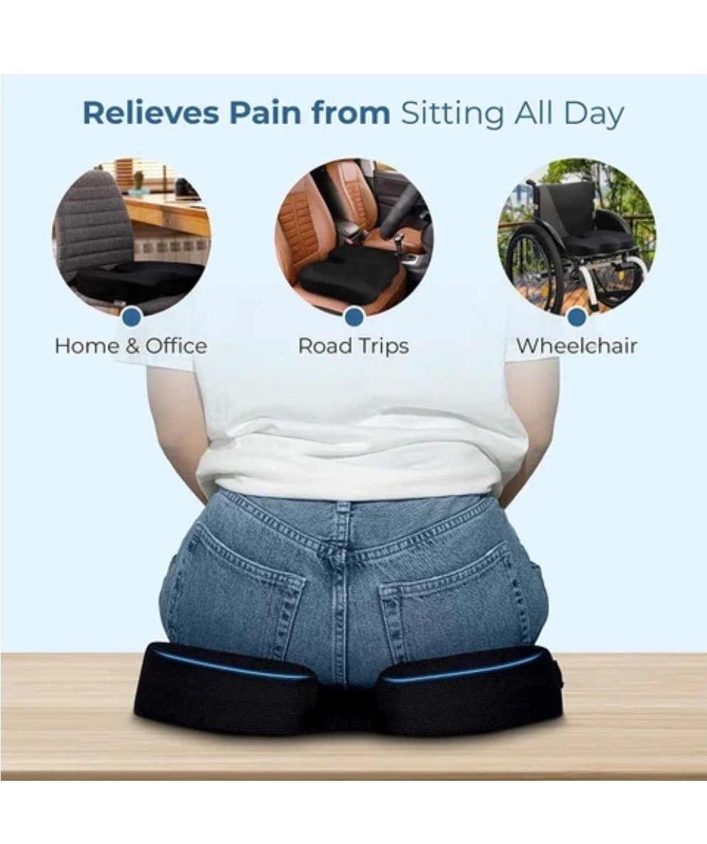 Coccyx Cushion Ortho | Tailbone Support Cushion - Image 3