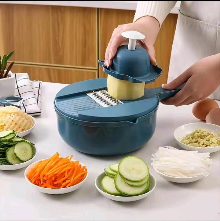 Vegetable Cutter Multi-Functional Potatoes Manually Cut Shred Slicer Grater Kitchenware Acceesories Tools - Image 3