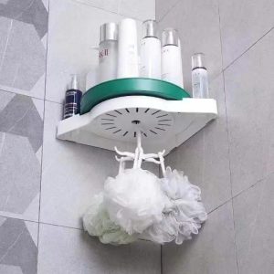WASHROOM CORNER SHELF ROTATING