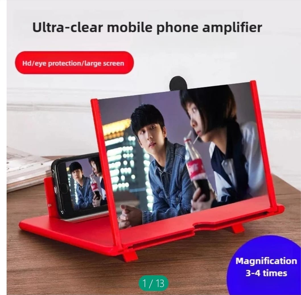 3D Mobile Phone Screen Magnifier Amplifier