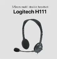 Logitech Head Phone H111 3.5mm multi-device headset